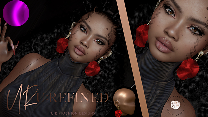 {U:Refined} Lexi Earrings [Purple]