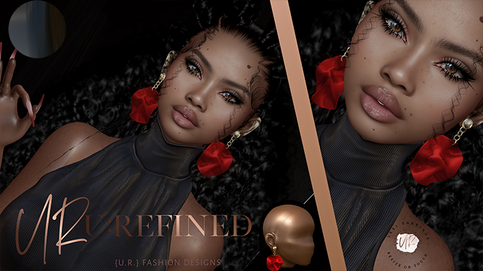 {U:Refined} Lexi Earrings [Black]