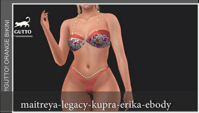 !GUTTO! ORANGE BIKINI  DEMO