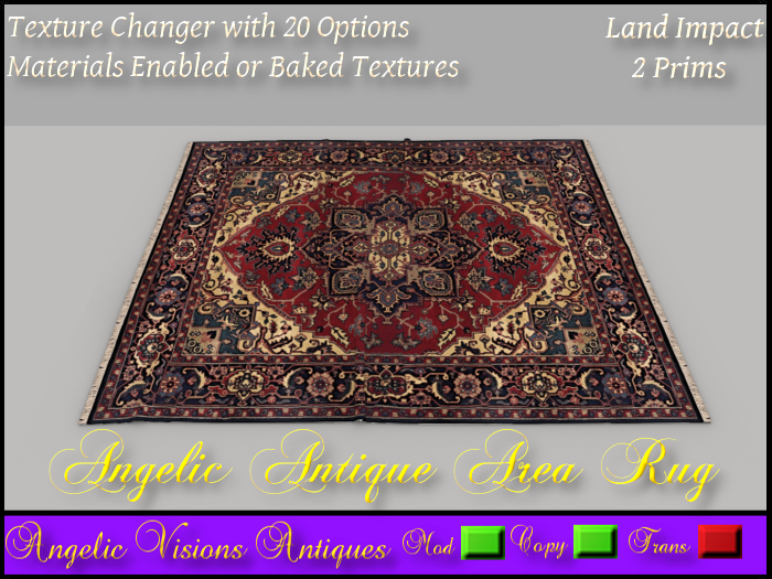 Angelic Antique Area Rug