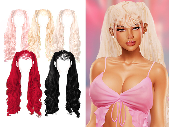 Kass Flexi Hair [FATPACK]