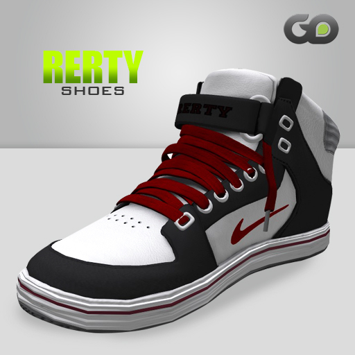 [GD] Rerty Shoes - Black/Red