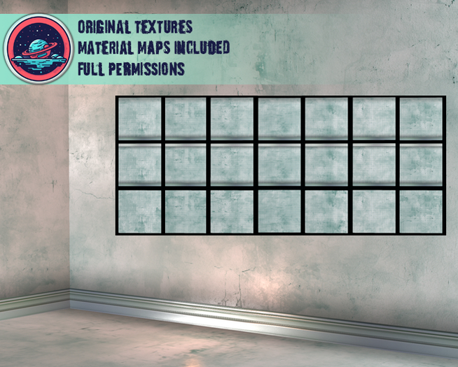 ::T:: Materials Texture: Distressed Pastel Wall Kit (Bayou Blue)  (35% off)