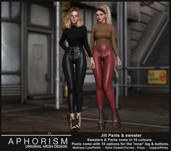 !APHORISM! - Jill Pants Fatpack