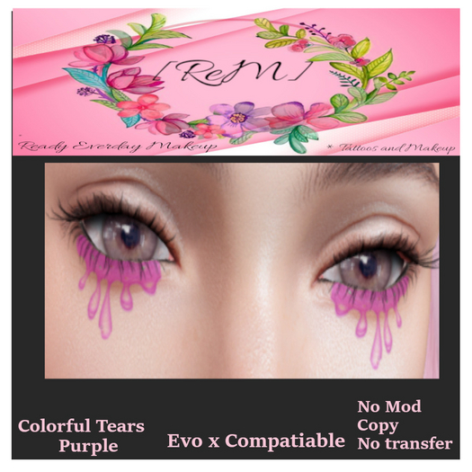 [Rem] Colorful Tears (Purple) Demo