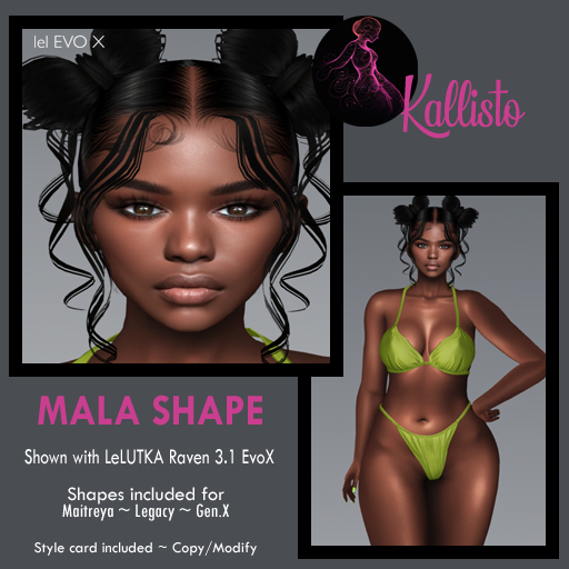 Kallisto ~ Mala Shape
