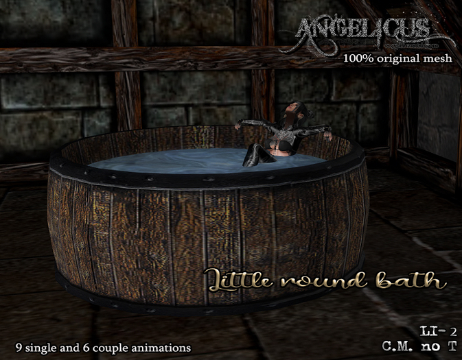:ANGELICUS: Little round bath 