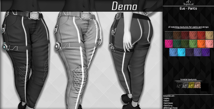[DEMO] [Topsicat] Eve - Pants (Unpacker)