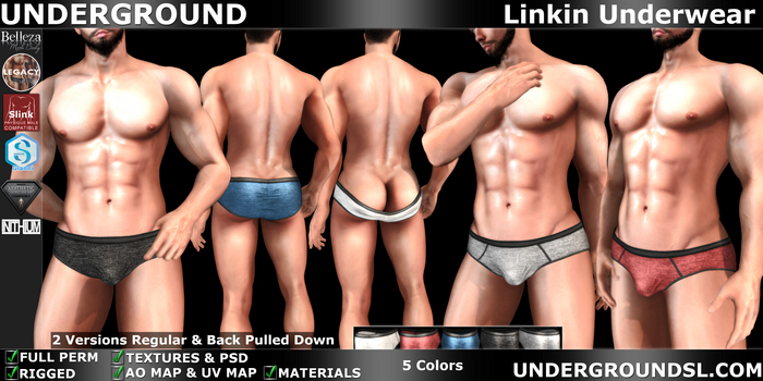 (UG FULL PERM) - Linkin Underwear