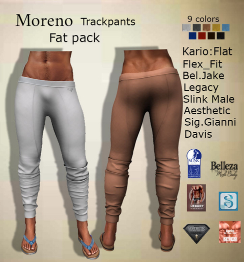 Res_Moreno Tracksuit bottoms Fat pack