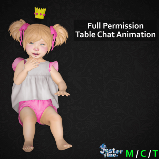 [Jester Inc.] Full Perm Table Chat Animation!