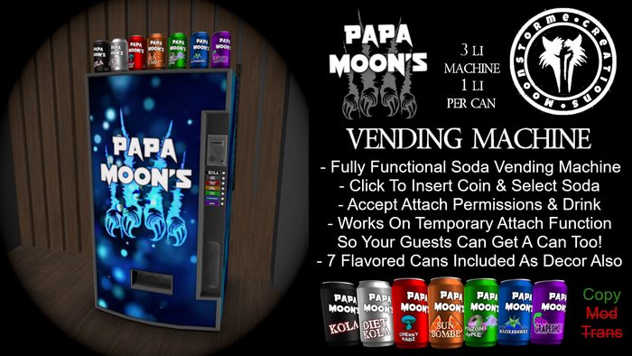 Papa Moon's Vending Machine
