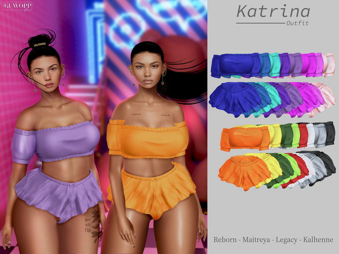 Guwopp - Short Katrina Yellow