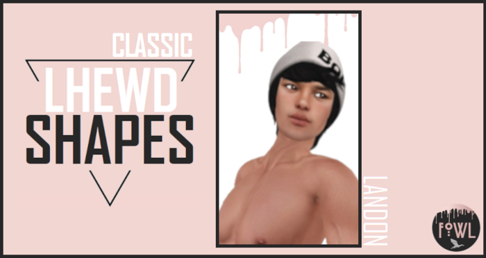 LHEWD SHAPES -LANDON