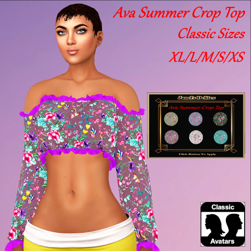 Ava Summer Crop Top