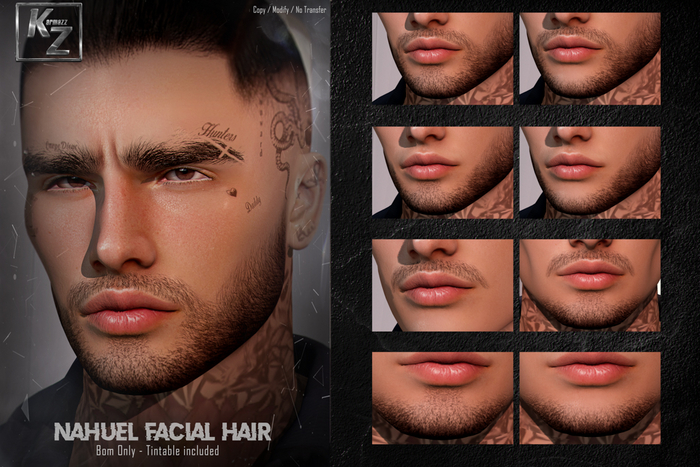 KARMAZZ Nahuel Facial Hair - EVOX