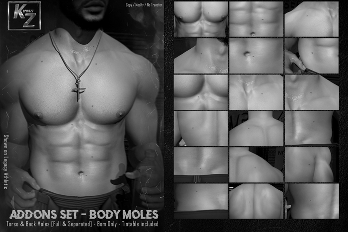 #DEMO Karmazz Addons Set - Body Moles  - BOM