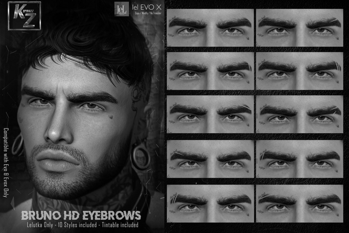 #DEMO [KZ] Bruno leLUTKA HD Eyebrows