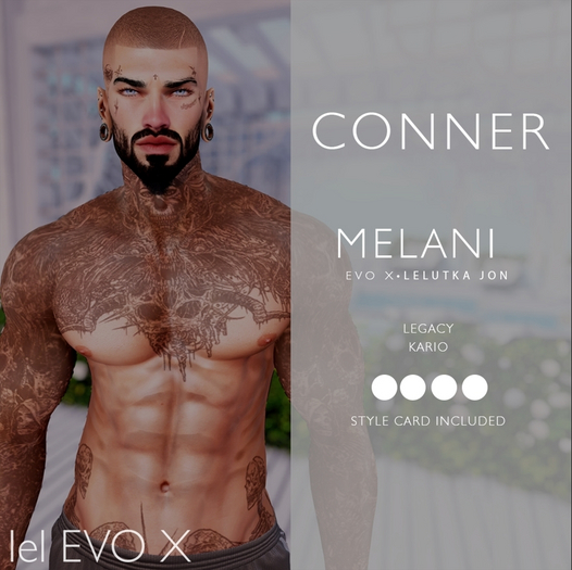 .:M. Conner Shape Lelutka Jon Evo x