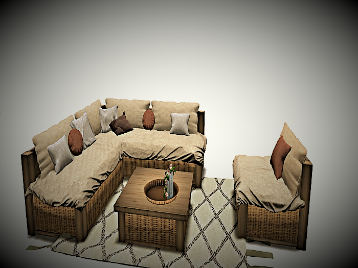 Absolute Gardens ** Salon Rattan **