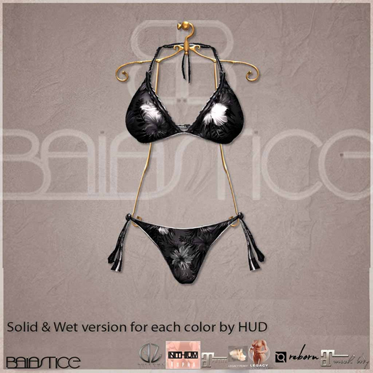 Baiastice_Tropika Bikini-Black