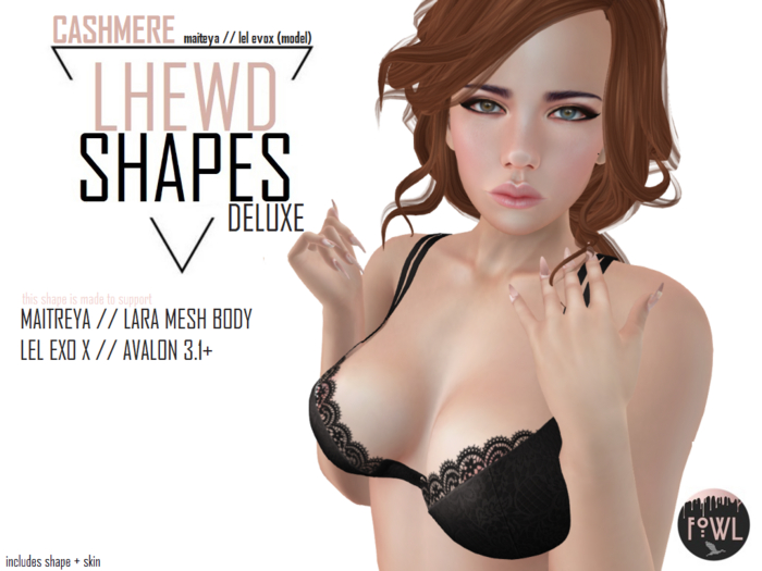 LHEWD SHAPES -CASHMERE (DELUXE)