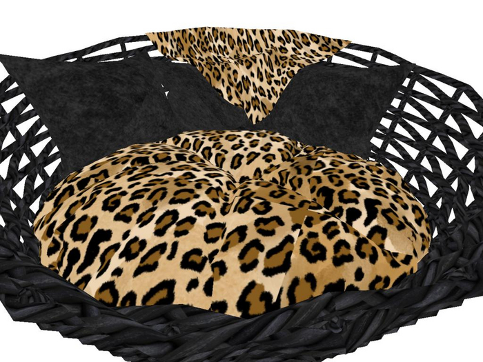 dogbed  leopard