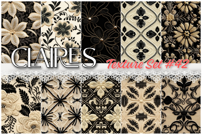 [Claire's] Texture Set #42  - Full Perm - "Blaige"