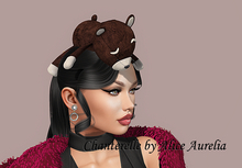 <:*BoOgErS*:> Wear-A-Bear Head Brown (Add Me)