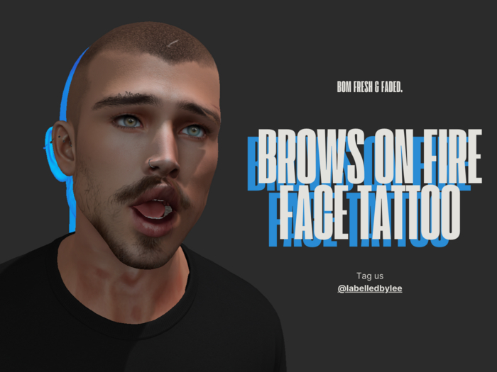 Labelled | Eyebrows On Fire Face Evo Tattoo