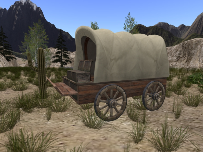 >VAL< WW Covered Wagon