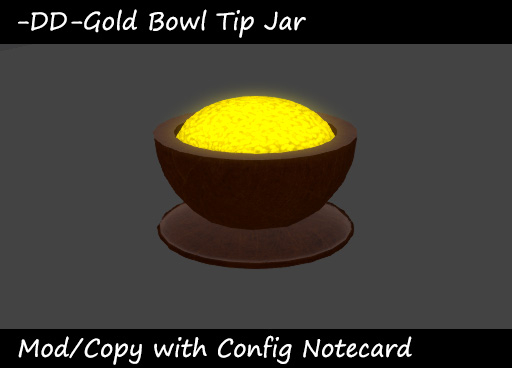 Tipjar Donation Bowl ! Let peoples donate you, your team and the money bowl! Tip Jar with configcard