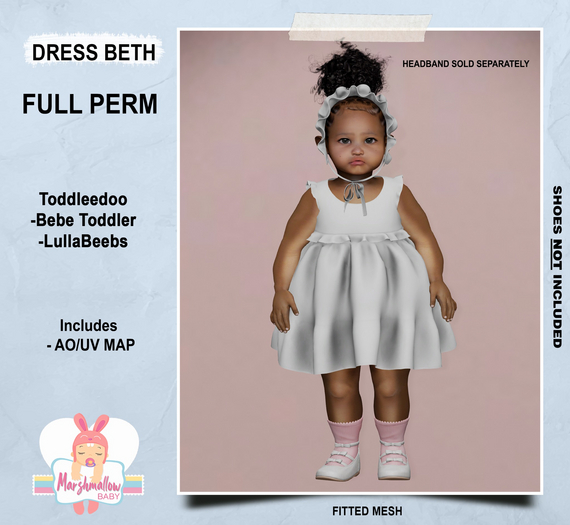 *MB* Full perm DRESS BETH (TD, BBT,LB)