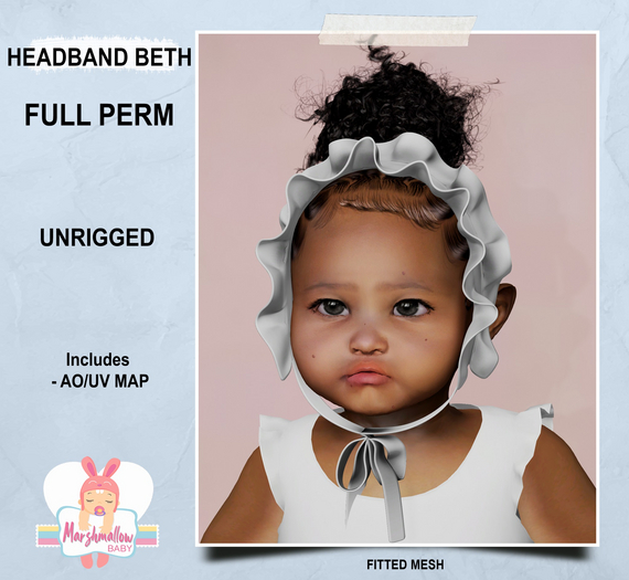 *MB* Full perm  HEADBAND BETH