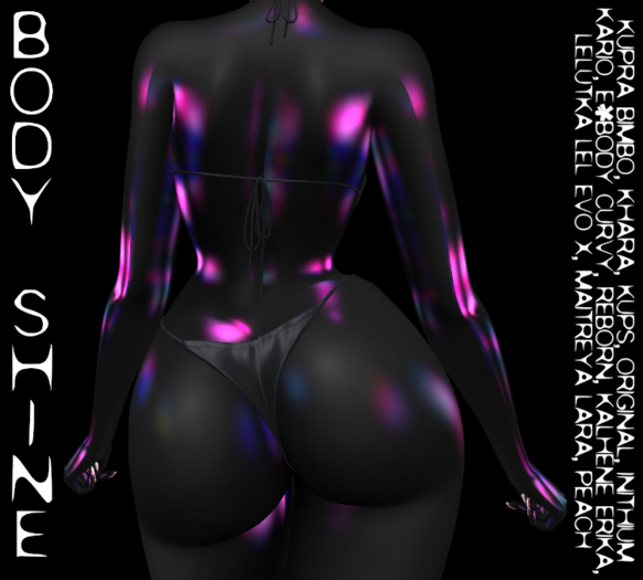 !Body Expression! Ultra Violet Shine BODY UNPACKER