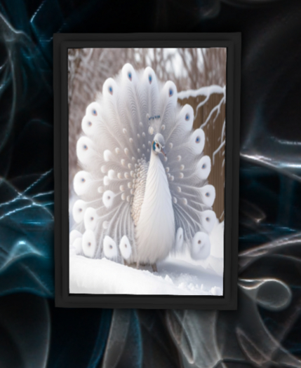 white peacock
