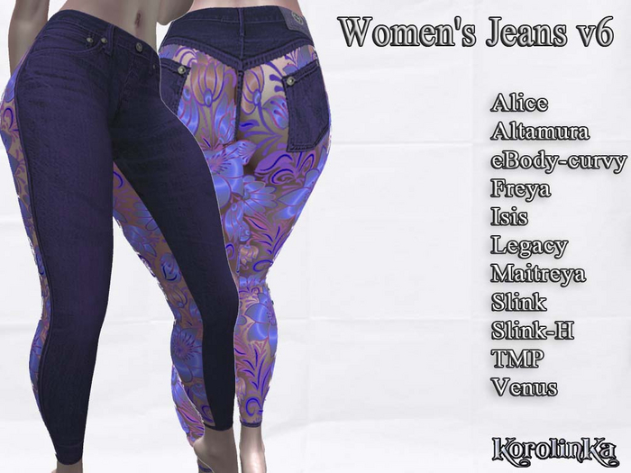 Women's Jeans V6