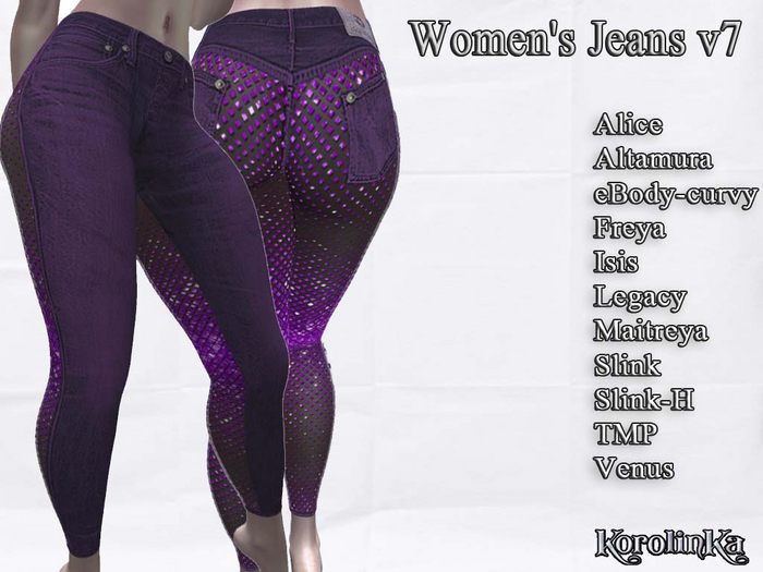 Women's Jeans V7