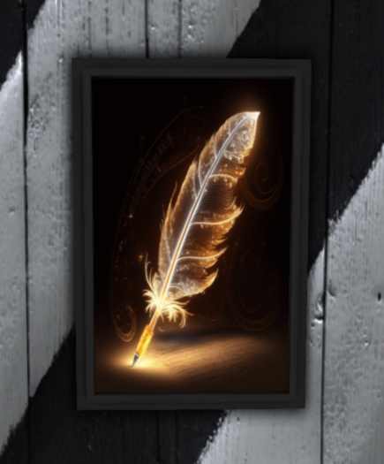 writing with feather
