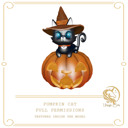 Full Perm Pumpkin Cat