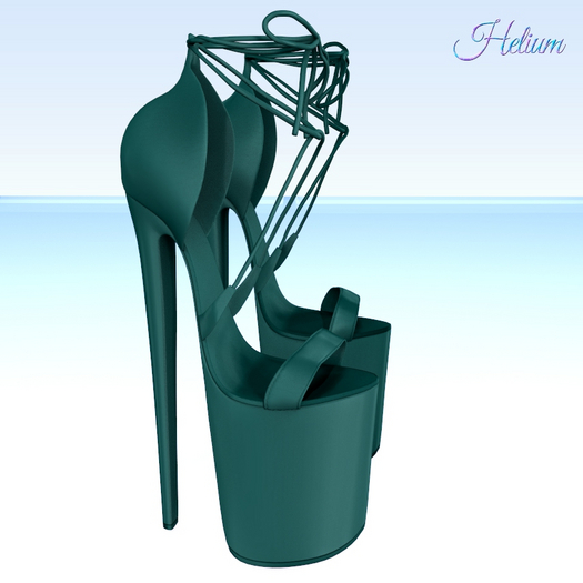 Emerald Charm Heels