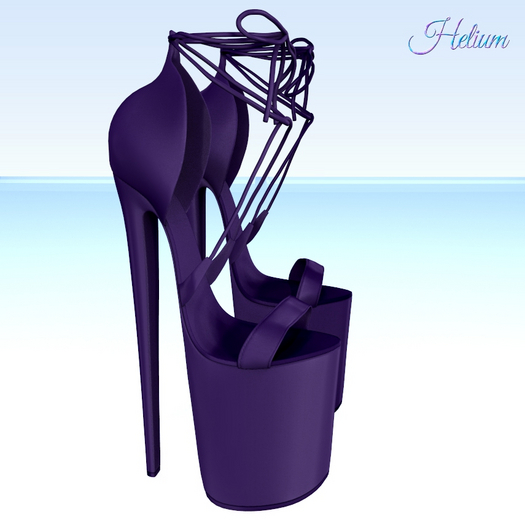 Purple Charm Heels