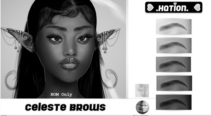 .Hation. Celeste BOM Brows DEMO