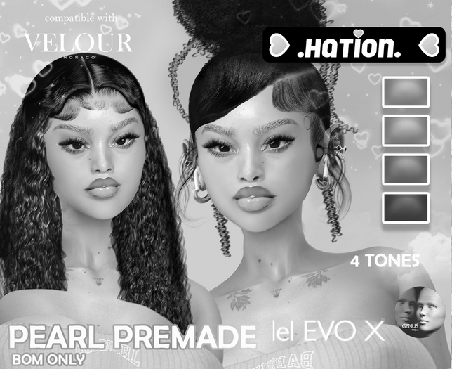 .HATION. Pearl skin DEMO