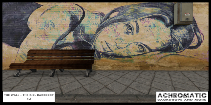 [A] The Wall - The Girl Backdrop