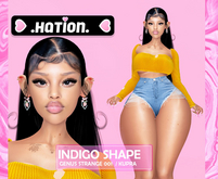 .Hation. Indigo Shape Strange Face 001 & Kupra