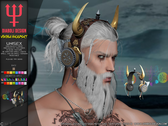 DIABOLI DESIGN - VIKING HEADSET