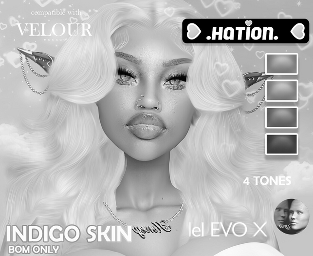 .HATION. Indigo skin DEMO