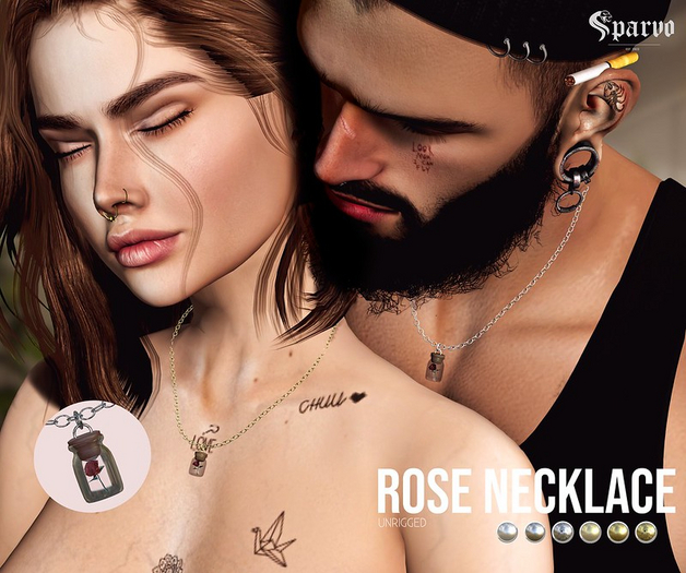 [SPARVO] Rose Necklace