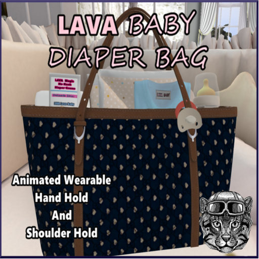 DIAPER BAG LAVA Diaper Bag Navy Blue